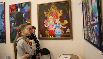 В Пензе открылась выставка народного художника России Олега Савостюка