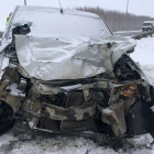 Опубликованы фото с места гибели молодой женщины в Пензенской области