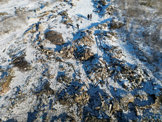 В Пензенской области обнаружена огромная несанкционированная свалка