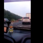 В Интернете появилось видео с места жуткой аварии на трассе «Тамбов-Пенза»