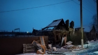 В селе под Пензой сгорел частный дом, есть пострадавший