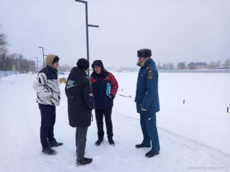Жителям Пензы напомнили об опасности выхода на лед