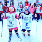 В Пензе организовали Лыжню России для воспитанников детского сада