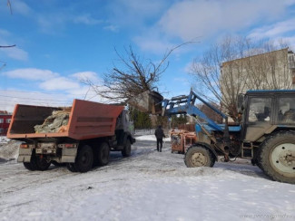 В Пензе вывезли навалы мусора с улиц Ленинского района