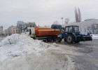 За сутки с пензенских улиц вывезли около полутора тысяч кубометров снега