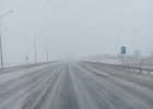 В Пензенской области перекрыли трассу из-за метели