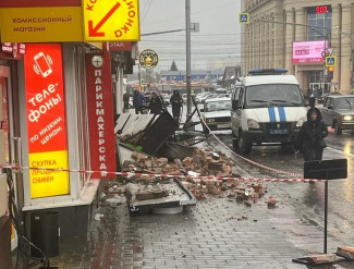 В мэрии Пензы прокомментировали обрушение ТЦ на улице Бакунина