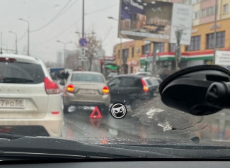 Жители Пензы сообщают об аварии на улице Антонова
