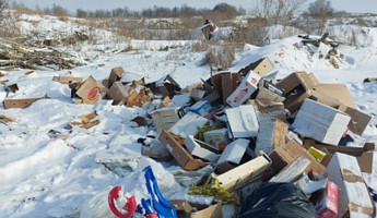 В Спасске Пензенской области до сих пор не ликвидировали огромную свалку