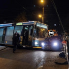 Обнародованы фото с места ДТП с пассажирским автобусом и легковушкой в Пензе
