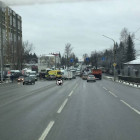 В Пензе на Гагарина легковушка столкнулась с маршруткой: есть пострадавшие 