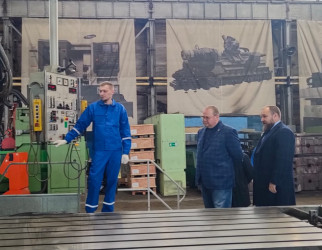 Губернатор Пензенской области приехал с визитом на предприятие «СтанкоМашСтрой»