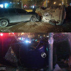 В жесткой аварии в центре Пензы разбились две машины