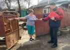 Жителям одного из районов Пензы рассказали, как уберечь дома от пожаров