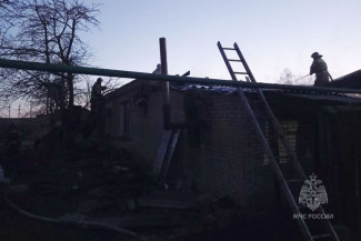 В Пензенской области страшный пожар унес жизни мужчины и женщины