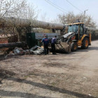 В Пензе с территории Железнодорожного района вывезли 46 кубометров мусора