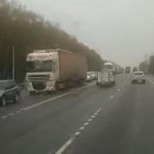 Из-за аварии с машиной ГИБДД на трассе в Пензенской области сохраняется огромная пробка