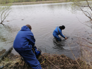 В Пензе спасатели-водолазы вытащили из реки мертвого человека