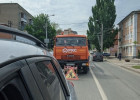 Дорожные работы парализовали движение в центре Пензы