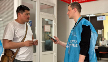 Пензенские волонтеры активно помогают голосовать за объекты благоустройства