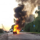 Очевидцы сообщают о жутком огненном ДТП в Пензенской области
