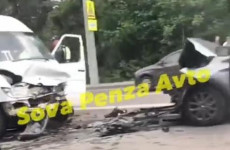 В Пензе в ДТП с маршруткой и легковушкой пострадали семь человек