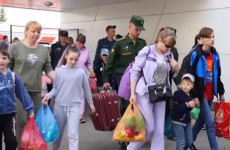 В Пензу прибыл состав с эвакуированными жителями Белгородской области