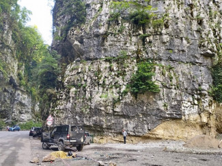 Опубликованы новые фото с места гибели пензенского туриста в Абхазии