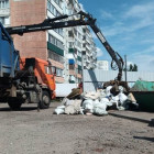В Пензе с территории Железнодорожного района вывезли более 50 кубометров мусора
