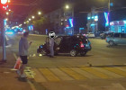 В центре Пензы случилась жесткая авария с двумя легковушками