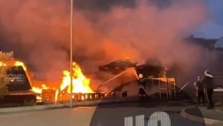 Жуткий пожар в Терновке потряс пензенцев: частный дом вспыхнул ярким пламенем