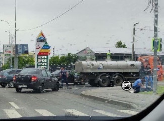 Пензенцы сообщают о ДТП с пострадавшими на улице Окружной