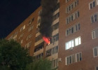 В Пензе эвакуировали 35 человек из-за пожара в доме