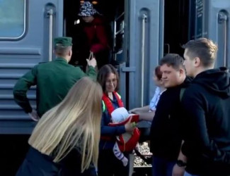 В Пензу прибыл еще один поезд с эвакуированными белгородцами
