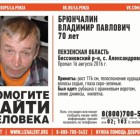 В Пензенской области разыскивают 70-летнего Владимира Брюнчалина