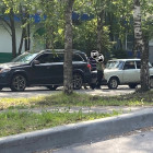 В Пензе на Ульяновской «Жигули» врезались в Mercedes