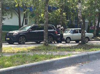 В Пензе на Ульяновской «Жигули» врезались в Mercedes