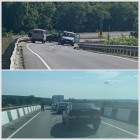 В Пензенской области попавшие в ДТП машины заблокировали проезд по мосту