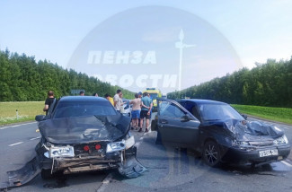 На трассе Тамбов – Пенза случилось жуткое тройное ДТП