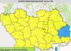 Третий класс пожарной опасности ожидается почти во всех районах Пензенской области