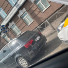 На улице Суворова в Пензе образовалась пробка из-за аварии