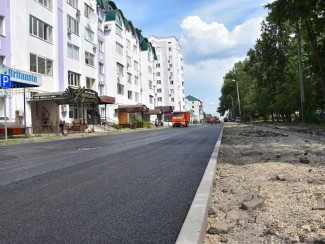 В пензенской мэрии отчитались о ходе ремонта дороги на улице Бакунина