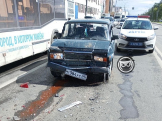 Водитель пьяный: пензенцы сообщают о жесткой аварии на улице Баумана