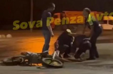 Жесткое задержание подростка-мотоциклиста в Пензе попало на видео