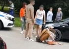 В Пензе попала под машину маленькая девочка