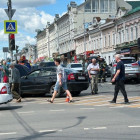 Обнародовано видео с места жуткой аварии возле ЦУМа в Пензе