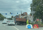 Дорожные работы спровоцировали затор в центре Пензы