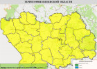 Третий класс пожарной опасности прогнозируется во всех районах Пензенской области