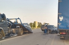 Жесткая авария спровоцировала транспортный коллапс в пензенской Терновке