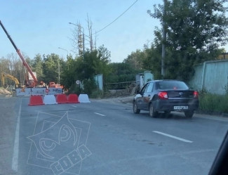 В Пензе перекрыли улицу Антонова
